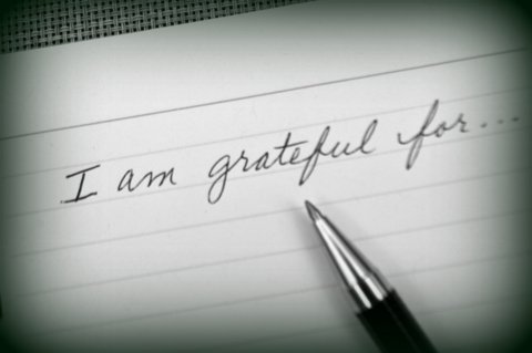 practicing gratitude, feeling grateful